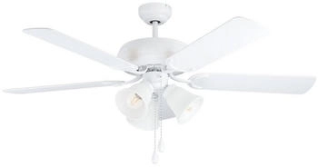 Eglo Las palmas Ventilator mit Licht Zugkette Wendeflügel AC Motor Ø 132cm