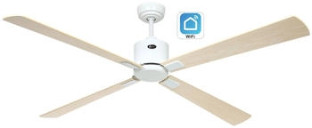 CasaFan ECO NEO III 152 WiFi Lack Wei&szlig;/Ahorn Buche