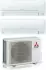 Mitsubishi Electric Dual Split Inverter Smart MXZ-2HA40VF (9000+12000)
