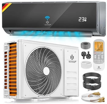 Kesser Split Klimaanlage Set Quick Connect 9000 BTU 2,6 kW