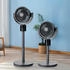 Be Cool BC18STTIDC Ventilator 2 in 1 Stand- und Tischventilator schwarz (BC18STTIDC)