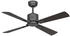 CasaFan DC Deckenventilator Eco Neo III WiFi 103 BG WN-SI grau/schwarz/braun (952141W)