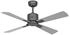 CasaFan DC Deckenventilator Eco Neo III WiFi 103 BG WN-SI grau/schwarz/braun (952141W)
