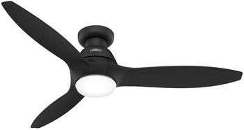 Hunter Fan DC Deckenventilator Calabasas LP Schwarz mit LED schwarz (52889)