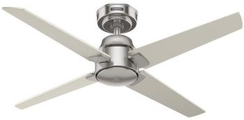 Hunter Fan Deckenventilator Cordelia M Nickel mit Fernbedienung silber (52911)