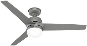 Hunter Fan Outdoor Deckenventilator Seawave Silber mit Licht silber (51785)