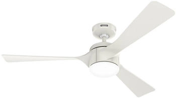 Hunter Fan DC Deckenventilator Rosedale Weiss mit LED weiss (52913)