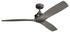 Elstead Lighting Ried leiser Deckenventilator Ø142cm + Fernbedienung braun