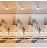 Philips Deckenventilatorleuchte 30 W (Ventilator) + 24 W (Leuchte) weiss (8721103057549)