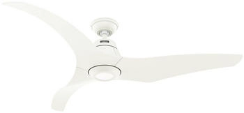 Hunter Fan DC Deckenventilator Stingray Weiss 152 cm mit LED weiss (51129)