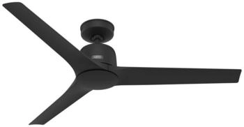 Hunter Fan Deckenventilator Athens Schwarz mit Fernbedienung schwarz (52691)