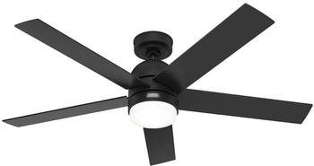 Hunter Fan Deckenventilator Giannis Schwarz mit LED & Fernbedienung schwarz (52704)