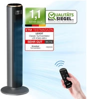 Levoit Turmventilator "Tempsense 36 DC" mit Fernbedienung, oszillierend, 15