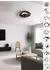 Trio SORTLAND Deckenventilator mit LED Beleuchtung Schwarz matt (R67393132)