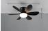 Trio Deckenventilator LUND Schwarz (R67462132)