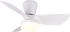 Trio Deckenventilator Randers Weiß mit LED Beleuchtung (R64412131)