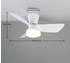 Trio Deckenventilator Randers Weiß mit LED Beleuchtung (R64412131)