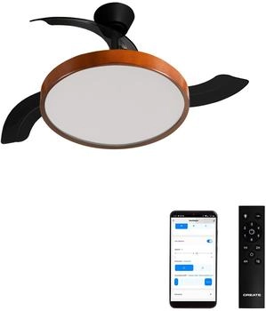 CREATE Wind Clear Studio M Wi-Fi black/dark wood