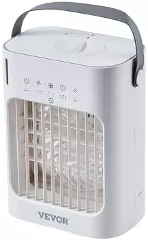 VEVOR Mobiler Luftk&uuml;hler 4-in-1 700ml Wassertank 3 Stufen (YH-F02)