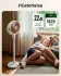 SwitchBot Standventilator Luftzirkulation RGB, 22dB, 9,15m³/min, Matter-kompatibel (W3800520)
