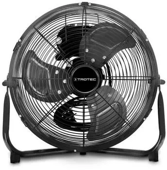 Trotec TVM 10 Bodenventilator 37W, &Oslash;25cm, 3 Stufen, Metall-Design (1510006012)