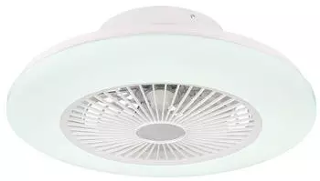 Globo Deckenventilator LED 30W CCT Sterneneffekt Fernbedienung, &Oslash;50cm