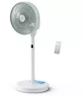 Rowenta Turbo Silence Compact Nomad QV5050 Standventilator 36 W wei&szlig; kompakt