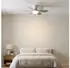 Globo Delores Deckenventilator mit LED, Fernbedienung, CCT, sand (03625SA)