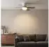 Globo Delores Deckenventilator mit LED, Fernbedienung, CCT, sand (03625SA)