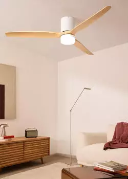 CREATE WIND CALM L white/light wood
