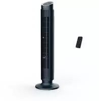 Rowenta VU7050 Silent Flow Effitech Turmventilator schwarz leise 20 dB 2440 m&sup3;/h