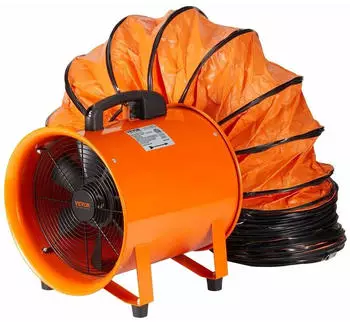 VEVOR Industrie-Kanalventilator 367W 304,8mm 2574CFM 2800U/min (BT-SHT12A-U(S)5)