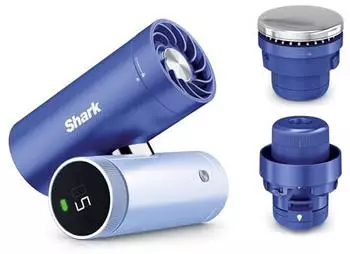 Shark ChillPill 3-in-1 High-Speed Fan with Ultra-Fine Mist & InstaChill FA022UKLV Haze