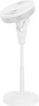 Eurom Vento 3DS Silent Comfort Standventilator, 12 Stufen, h&ouml;henverstellbar, Fernbedienung, Wei&szlig; (384925)