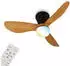 Briloner LUFITO Deckenventilator mit LED dimmbar CCT 78x26cm 15W 2050lm (30965223-0)
