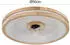 Globo Gatian Deckenventilator mit LED-Licht, Fernbedienung, Ø50cm, weiß-holz (03650)