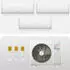 HANTECH Multisplit Klimaanlage 3 x 9.000 BTU (2,6kW) - WiFi - HPro