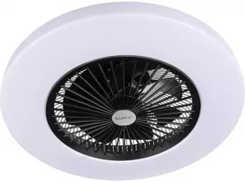 Eurom LRC Deckenventilator mit Lampe 43W Schwarz (385298)