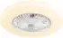 Eurom LRC Deckenventilator mit Lampe 43W Schwarz (385298)