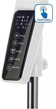Fakir VC 46 S Standventilator 60W oszillierend, wei&szlig; (VC 46 S)
