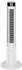 kaiserkraft Eco Tower Säulenventilator 12 Drehzahlstufen, weiß (67543)