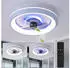 Globo Deckenventilator mit LED-Licht CCT dimmbar Fernbedienung 48cm