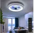 Globo Deckenventilator mit LED-Licht CCT dimmbar Fernbedienung 48cm