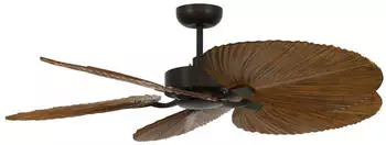 Lucci Air Bali DC Deckenventilator 132cm Bronze matt mit Fernbedienung (21065549)