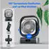 Medion E10 TF Akku-Ventilator 20W USB mit Licht, Oszillation, Powerbank (MD12065)