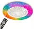 Briloner Deckenventilator mit LED-Beleuchtung dimmbar CCT RGB 48,5cm (3890016)