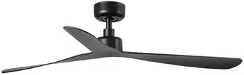 Faro Barcelona Rocker DC Deckenventilator 132cm Schwarz mit Fernbedienung (34196)