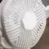 Adler AD 7335 Klemmventilator mit Akku LED-Beleuchtung 3 Stufen 360° (AD 7335)