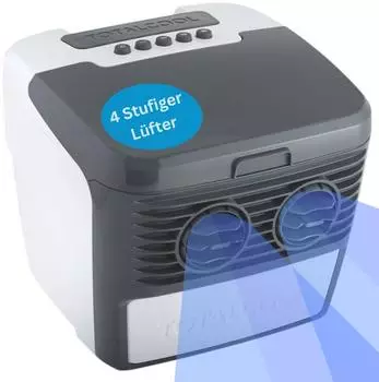 TotalCool Totalcool 3000 Tragbarer Verdunstungsluftkühler 12V/24V/AC (TC3000UK)