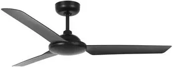 Beacon Lighting Somerset Deckenventilator schwarz 122cm mit Wandschalter (51302449)